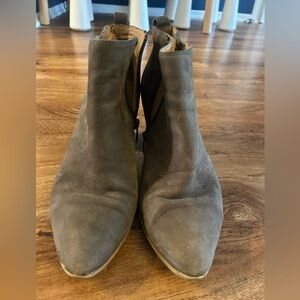 Franco Sarto Gray Ankle Booties